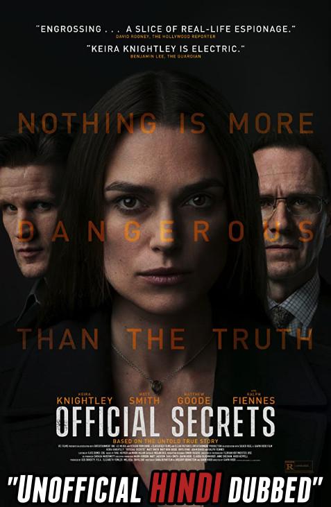 Official Secrets (2019) [Hindi (Unofficial Dubbed) + English (ORG)] Dual Audio | BDRip 720p [HD]