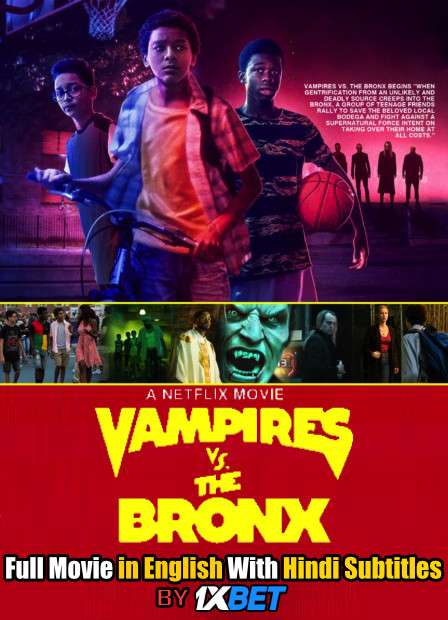 Vampires vs. the Bronx (2020) Web-DL 720p HD Full Movie [In English] With Hindi Subtitles