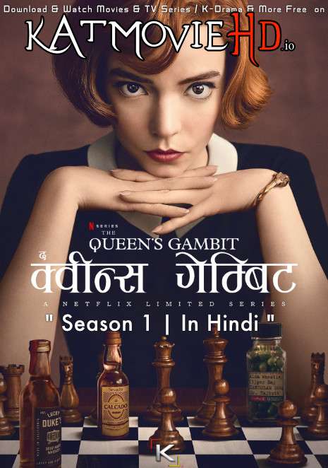 The Queen's Gambit Season 1 Dual Audio [ Hindi 5.1 – English ] 480p 720p HDRip | The Queen's Gambit Netflix Series