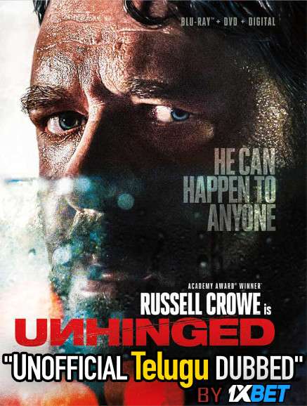 Unhinged (2020) Telugu (Unofficial Dubbed) & English [Dual Audio] WEB-DL 720p [1XBET]