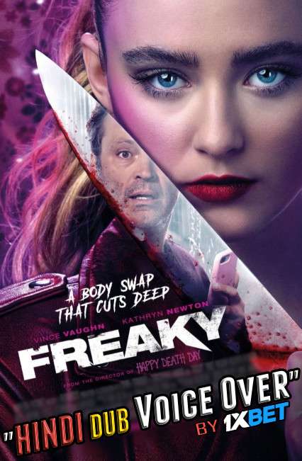 Freaky (2020) WebRip 720p HD [Hindi (Voice over) Dubbed  + English] Dual Audio [Full Movie]