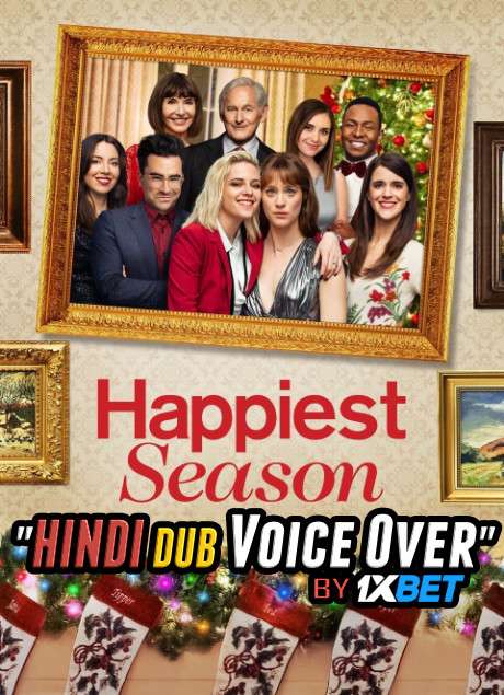 Happiest Season (2020) WebRip 720p Dual Audio [Hindi (Voice over) Dubbed  + English] [Full Movie]