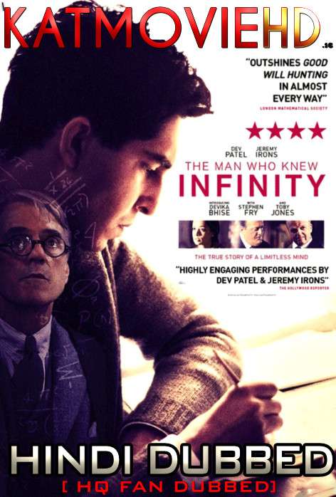 The Man Who Knew Infinity (2015) Hindi (HQ Fan Dubbed) BluRay 1080p / 720p / 480p [With Ads !]