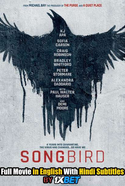 Songbird (2020) WebRip 720p Full Movie [In English] With Hindi Subtitles