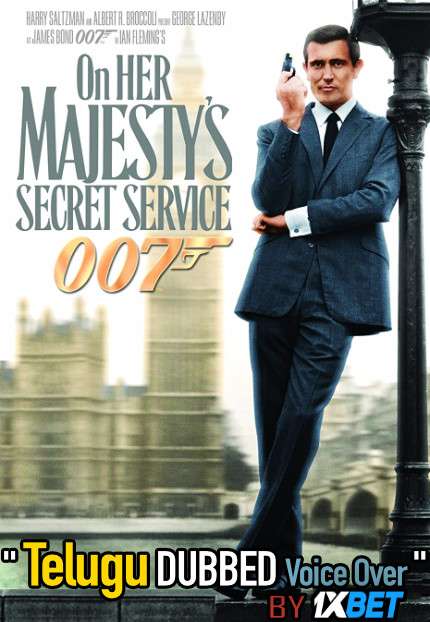 On Her Majesty’s Secret Service (1969) Telugu Dubbed (Voice Over) [Dual Audio] BDRip 720p [1XBET]