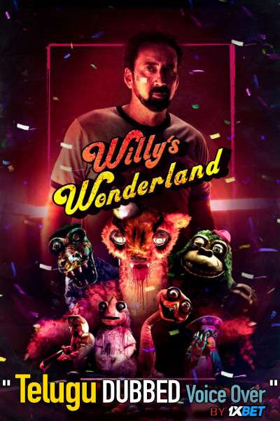 Willy’s Wonderland (2021) Telugu Dubbed (Voice Over) & English [Dual Audio] WebRip 720p [1XBET]