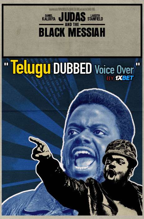 Judas and the Black Messiah (2021) Telugu Dubbed (Voice Over) & English [Dual Audio] WebRip 720p [1XBET]