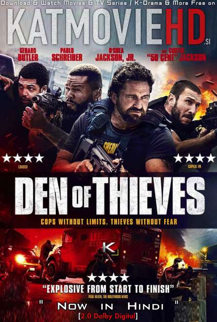 Den Of Thieves (2018) Hindi Dubbed (2.0 ORG) [Dual Audio] BluRay 1080p 720p 480p HD [Full Movie]