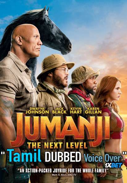 Jumanji The Next Level (2019) Tamil Dubbed (Voice Over) & English [Dual Audio] WebRip 720p [1XBET]
