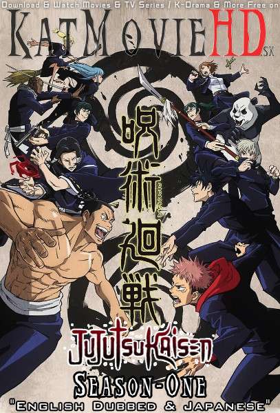 Jujutsu Kaisen (Season 1) English Dubbed & Japanese [Dual Audio] | All Episodes 1-24 | Web-DL 720p x265 HEVC [HD] | Anime Series