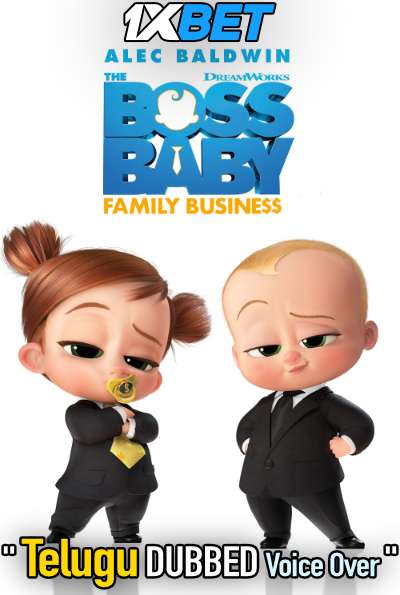 Download The Boss Baby 2: Family Business (2021) Telugu Dubbed (Voice Over) [Dual Audio] WebRip 720p [1XBET] Full Movie Online On movieheist.com