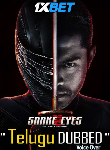 Download Snake Eyes (2021) Telugu Dubbed (Voice Over) & English [Dual Audio] CAMRip 720p [1XBET] Full Movie Online On 1xcinema.com