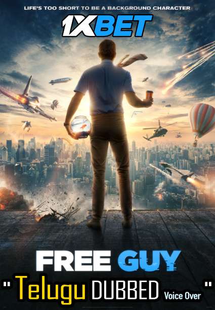 Free Guy (2021) Telugu Dubbed (Voice Over) & English [Dual Audio] WebRip 720p HD [1XBET]