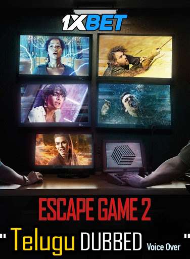 Escape Room: Tournament of Champions (2021) Telugu Dubbed (Voice Over) & English [Dual Audio] CAMRip 720p [1XBET]