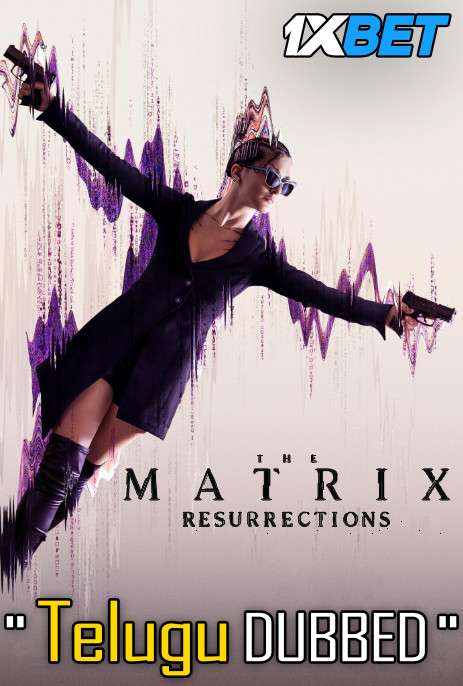 The Matrix Resurrections (2021) [Telugu (HQ Clean) + English]  WebRip 720p [1XBET]