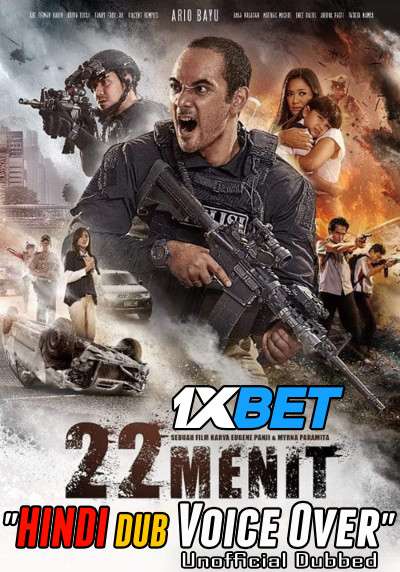 22 Menit (2018) Hindi (Voice Over) Dubbed + Indonesian [Dual Audio] WebRip 720p HD [1XBET]