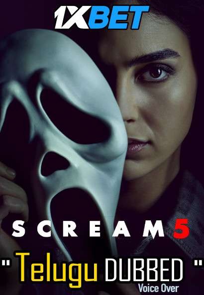 Scream (2022) Telugu Dubbed (Voice Over) & English [Dual Audio] WEBRip 720p [HD] – 1XBET