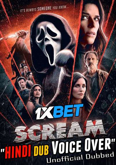 Scream (2022) CAMRip 720p Dual Audio [Hindi (Voice Over) Dubbed + English] [Full Movie]