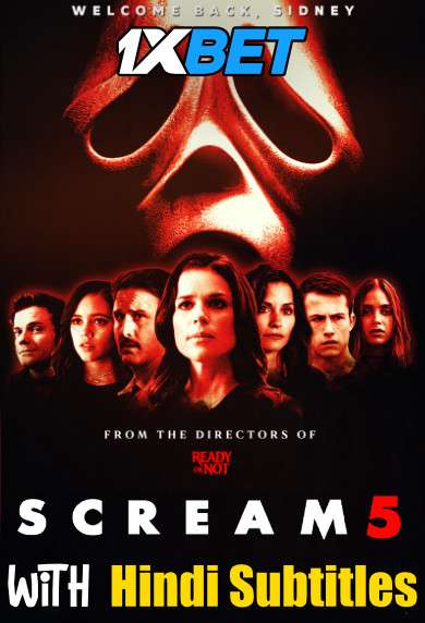 Scream (2022) Full Movie [In English] With Hindi Subtitles | CAMRip 720p [1XBET]