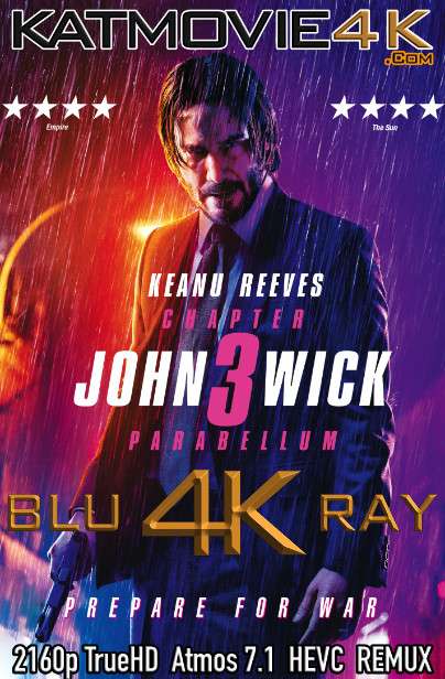 John Wick: Chapter 3 – Parabellum 2019 4K UHD BluRay 2160p TrueHD Atmos 7.1 HEVC REMUX Free Download