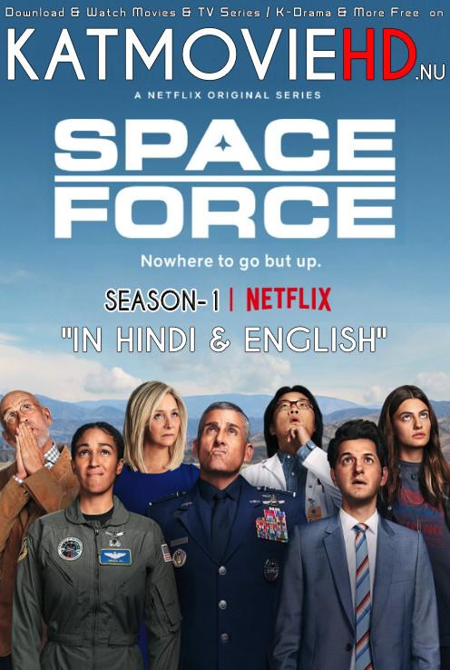 Space Force (Season 1) Hindi Dubbed 5.1 DD + English [Dual Audio] All Episodes | WEB-DL 480p & 720p [HD] | Netflix Series