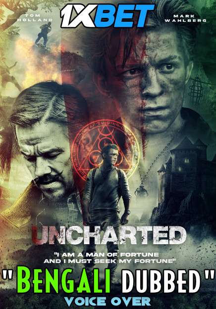 Uncharted (2022) Bengali Dubbed (Voice Over) WEBRip 720p HD [Full Movie] 1XBET