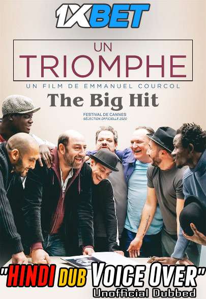 Un triomphe (2020) Hindi (Voice Over) Dubbed + French [Dual Audio] WebRip 720p HD [1XBET]