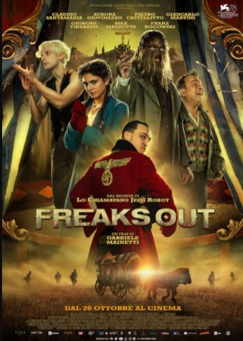 Freaks Out (2021) Telugu Dubbed (Voice Over) & English [Dual Audio] BluRay 720p [1XBET]