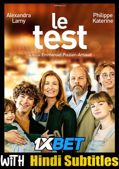 Le test (2021) Full Movie [In French] With Hindi Subtitles | CAMRip 720p  [1XBET]