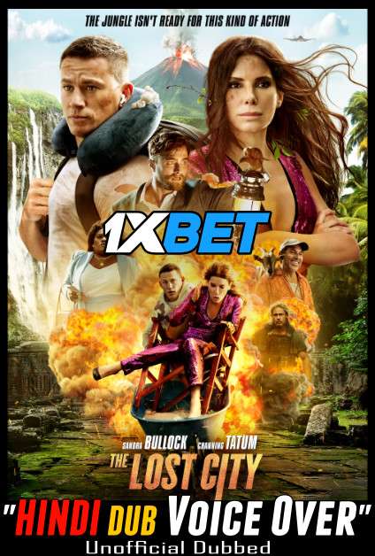 The Lost City (2022) Hindi (Voice Over) Dubbed + English [Dual Audio] CAMRip 720p [1XBET]