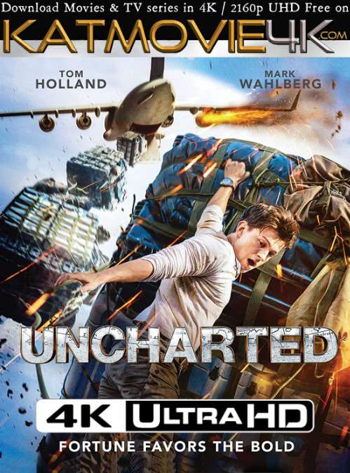 Uncharted (2022) 4K Ultra HD Blu-Ray 2160p UHD [Hindi Dubbed & English (5.1 DDP)] Dual Audio | Full Movie | Torrent | Direct Link