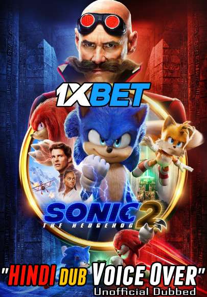 Sonic the Hedgehog 2 (2022) Hindi (Voice Over) Dubbed + English [Dual Audio] WebRip 720p [1XBET]