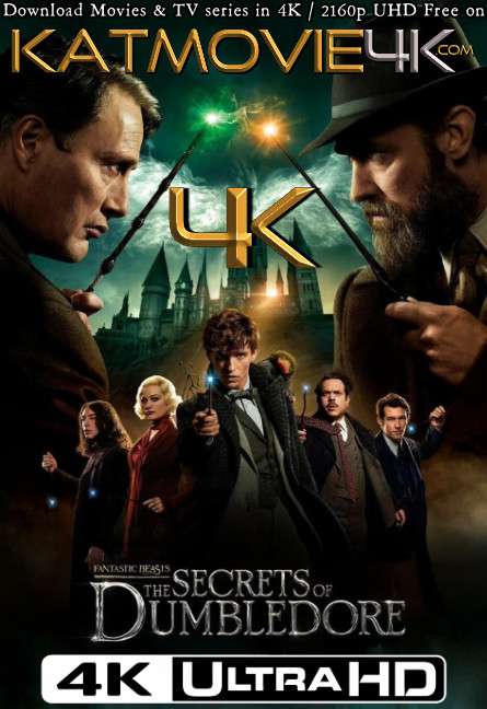 Fantastic Beasts 3: The Secrets of Dumbledore (2022) 4K Ultra HD Blu-Ray 2160p UHD [x265 HEVC 10BIT] [Hindi Dubbed & English (5.1 DDP)] Dual Audio | Full Movie | Torrent | Direct Link