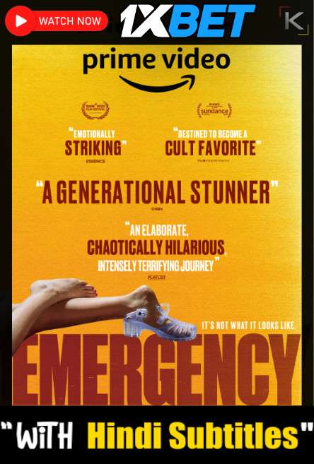 Watch Emergency (2022) Full Movie [In English] With Hindi Subtitles  WEBRip 720p Online Stream – 1XBET