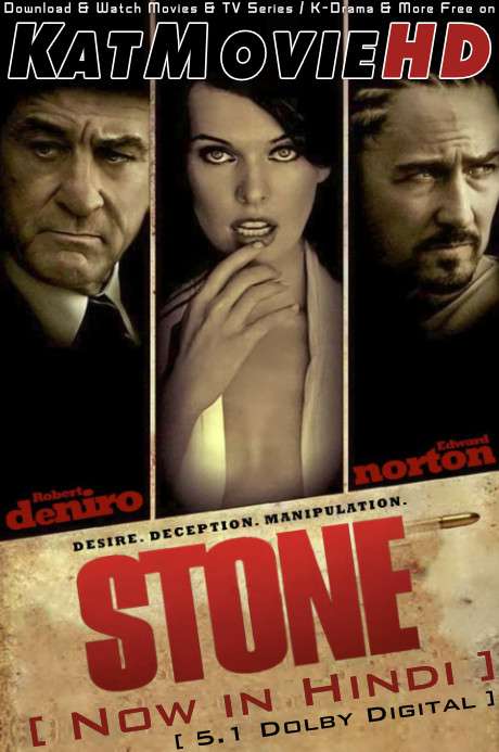 Download Stone (2010) Quality 720p & 480p Dual Audio [Hindi Dubbed  English] Stone Full Movie On KatMovieHD
