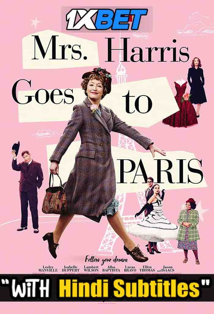 Watch Mrs Harris Goes to Paris (2022) Full Movie [In English] With Hindi Subtitles  WEBRip 720p Online Stream – 1XBET