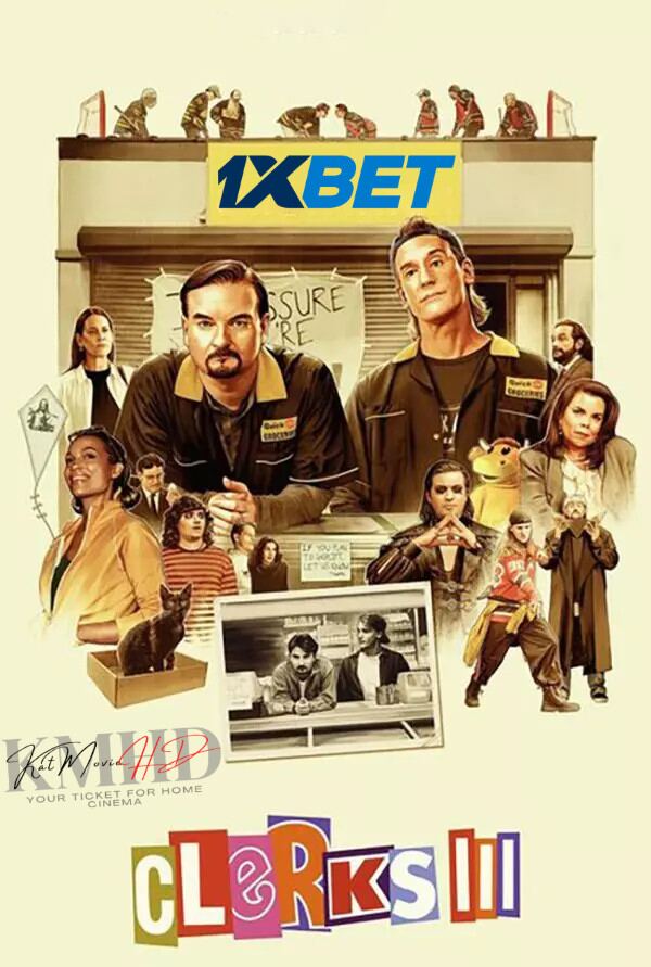 Clerks III (2022) Full Movie in English [CAMRip 720p] – 1XBET