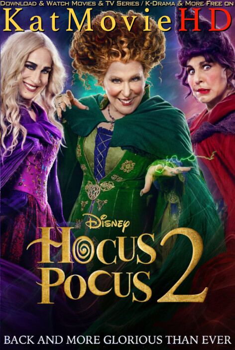 Hocus Pocus 2 (2022) Full Movie in English (DD 5.1)  WEB-DL 1080p 720p 480p [HD]