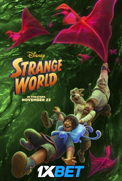 Watch Strange World (2022) Full Movie [In English] CAMRip 720p Online Stream – 1XBET