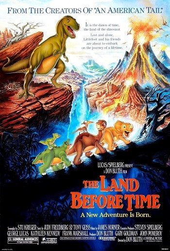 The Land Before Time 1988 Hindi Dual Audio BRRip Full Movie Download