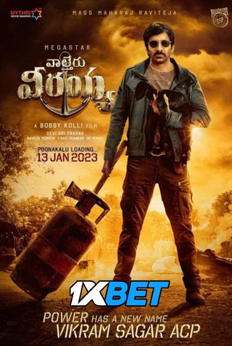 Watch Waltair Veerayya (2023) Full Movie in Telugu Online Stream [CAMRip 1080p 720p 480p ] 1XBET