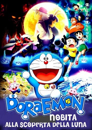 Doraemon Chronicle of the Moon 2019Hindi Dual Audio Web-DL Full Movie Download