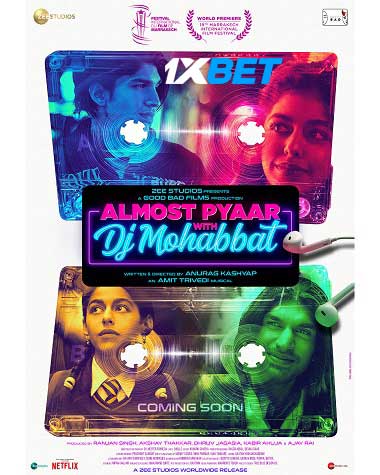 Almost Pyaar with DJ Mohabbat (2023) Hindi HDCAM 1080p 720p & 480p x264 DD2.0 | Full Movie