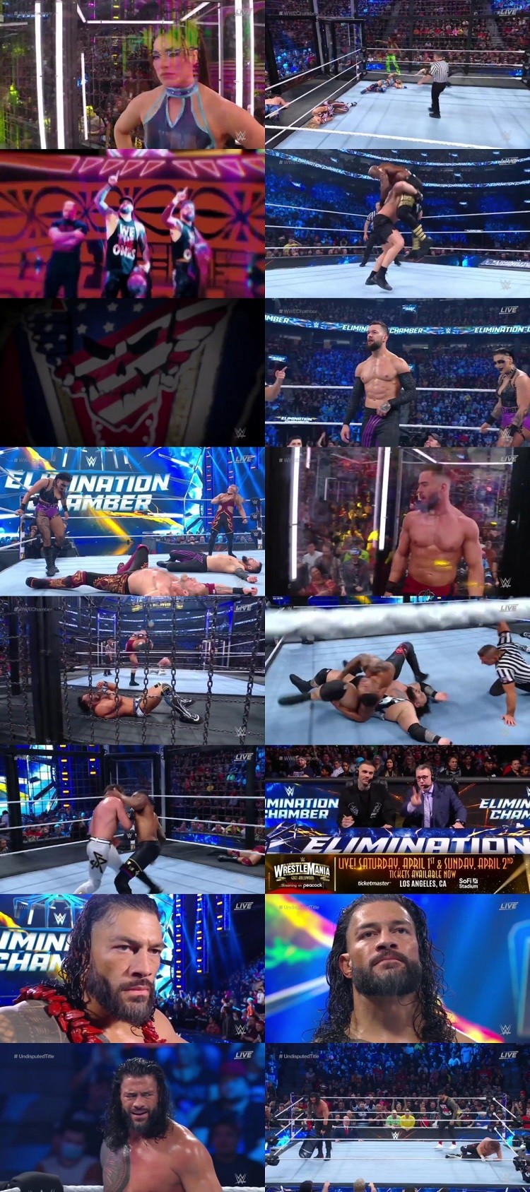 WWE Elimination Chamber 18 February 2023 720p 2.7GB PPV WEBRip 480p