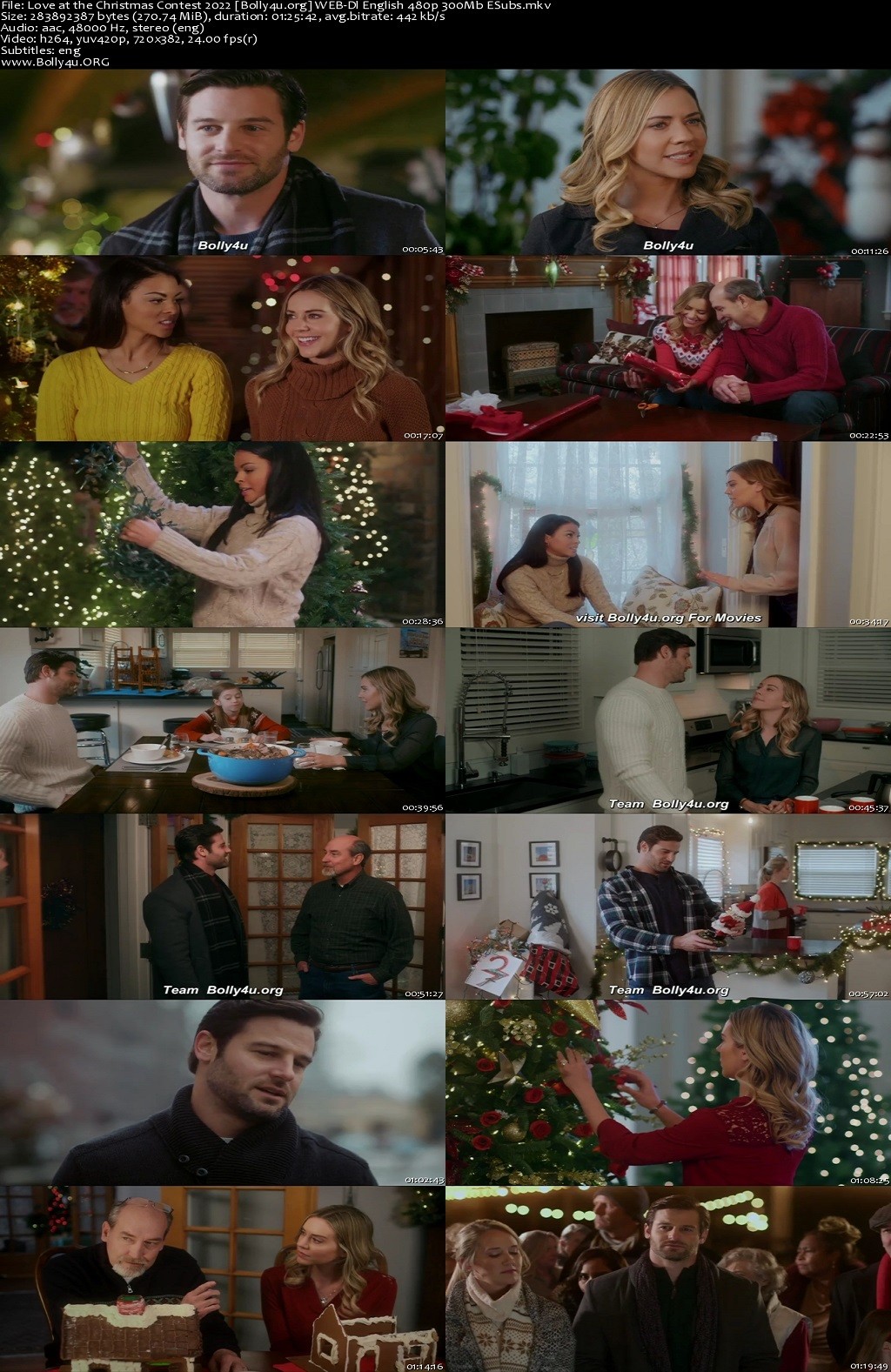 18+ Love at the Christmas Contest 2022 WEB-DL English Full Movie Download 720p 480p