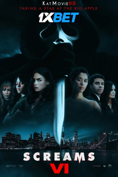 Watch Scream VI (2023) Full Movie in English Online Stream [CAMRip 720p & 480p] – 1XBET