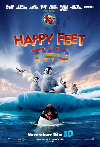 Happy Feet Two 2011 Hindi Dual Audio BRRip Full Movie Download