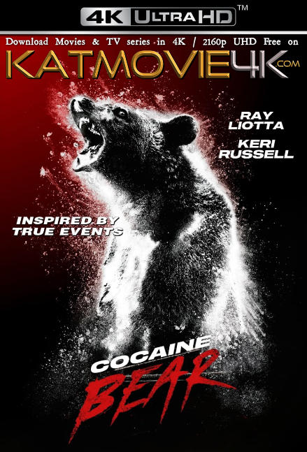 Cocaine Bear (2023) 4K Ultra HD Blu-Ray 2160p UHD | In English (5.1 DDP) | Full Movie [Dolby Vision / HDR10 & HDR10+ / SDR ]