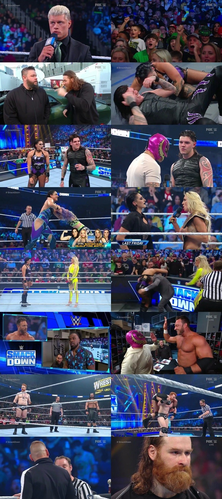 WWE Friday Night Smackdown 17th March 2023 720p 350MB HDTV 480p