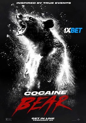 Cocaine Bear (2023) 720p WEB-HD (MULTI AUDIO) [Telugu]